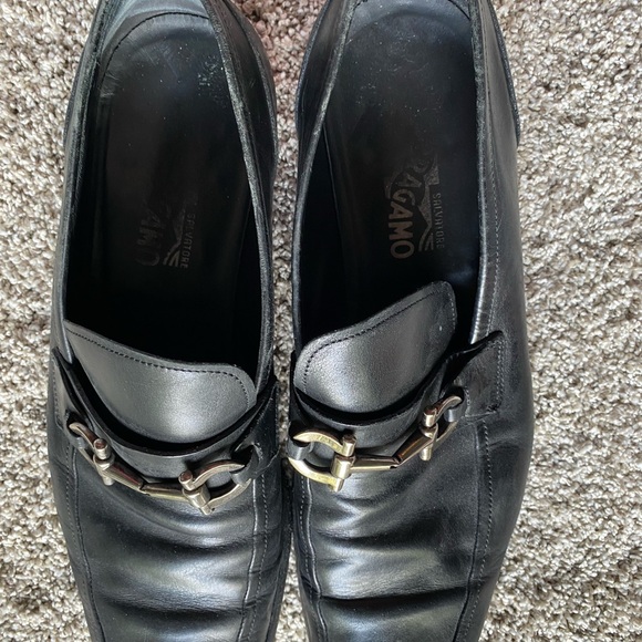 Salvatore Ferragamo Black Mens Loafers - Picture 3 of 5